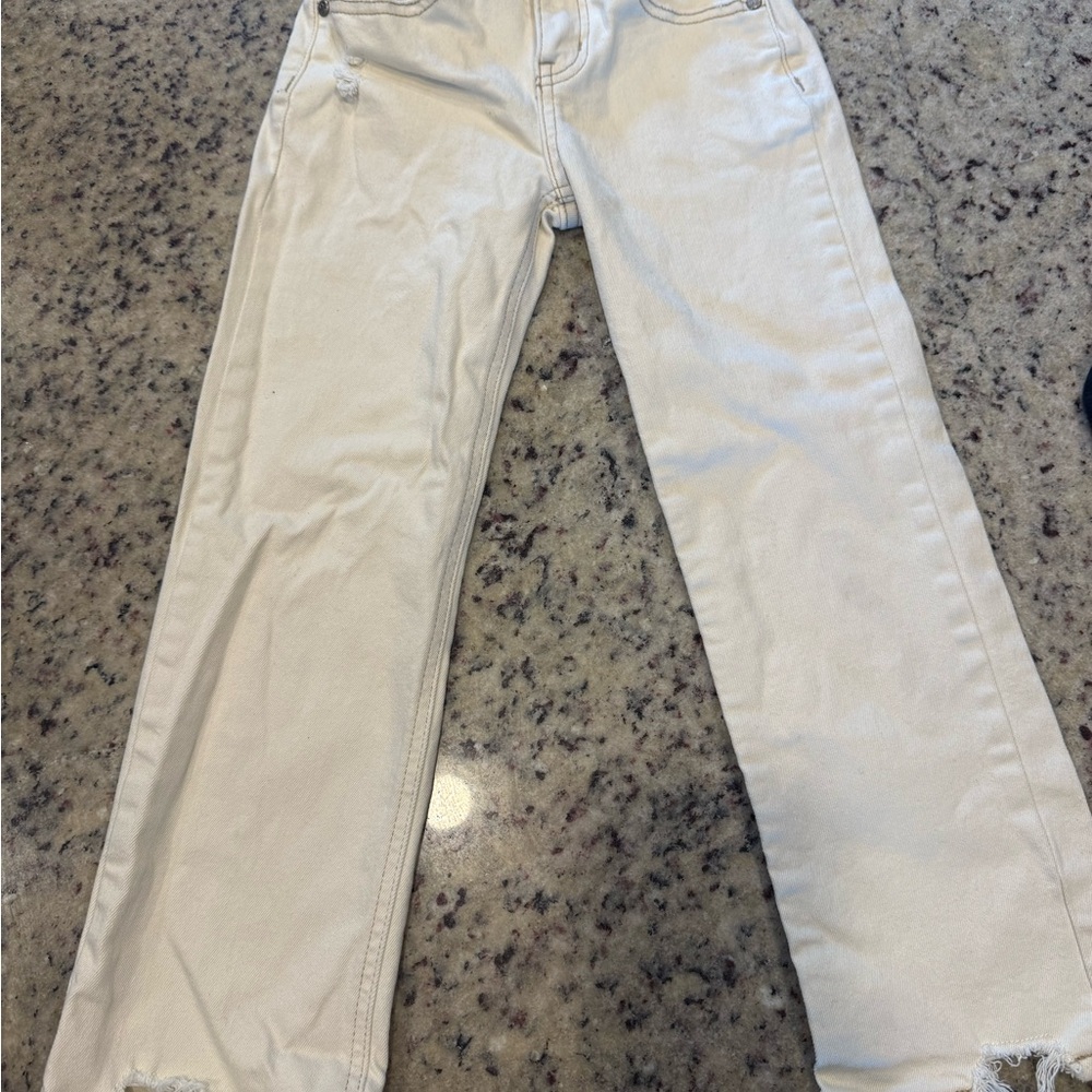 Art Class Cream Kids Jeans